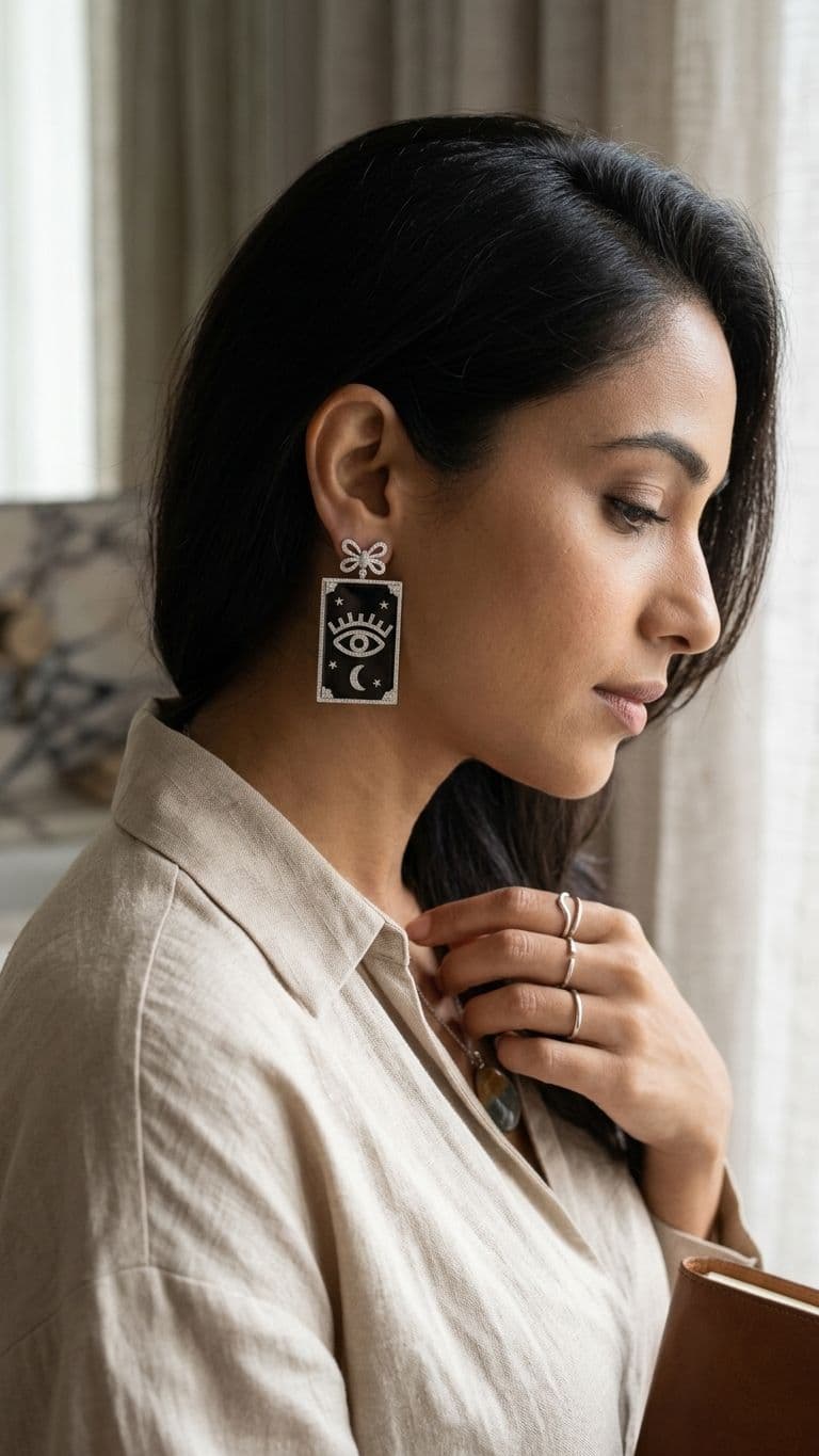 Onyx Onyx Earrings — 92.5 Sterling Silver